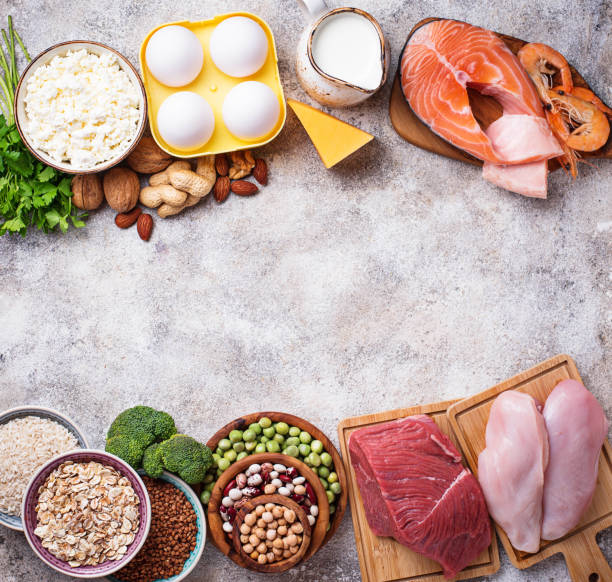 istock Healthy food high in protein 997083434