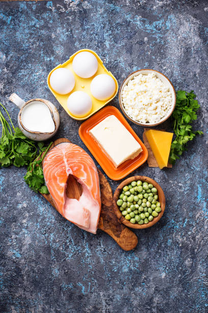 istock Healthy foods containing vitamin D 997086984