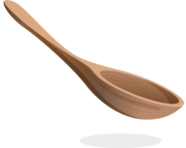 Wooden Spoon - Illustration Wooden Spoon - Illustration as EPS 10 File wooden spoon stock illustrations