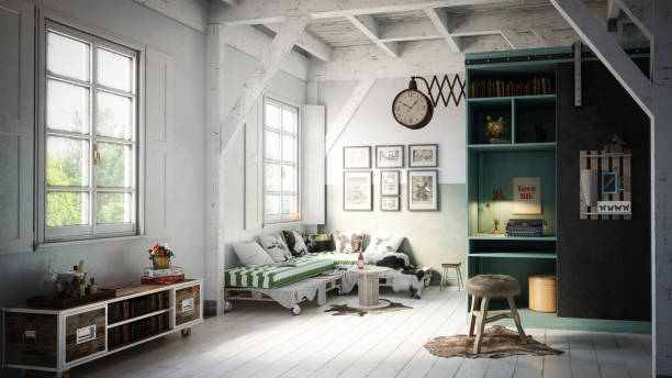 istock Warm and Cozy Scandinavian Interior 997110226