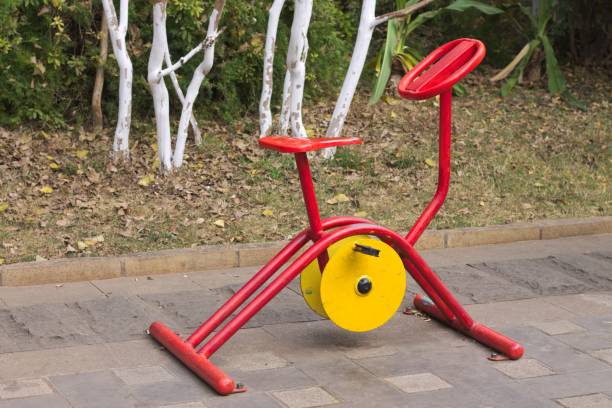 istock Kids bicycle game in the park (Kunming, Yunnan, China) 997204326