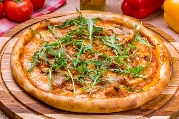 istock Pizza with meat and barbecue sauce 997271028
