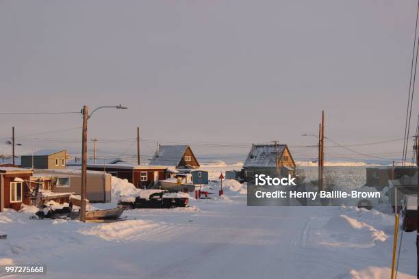 Iqaluit Street Stock Photo - Download Image Now - Nunavut, Iqaluit, Canada