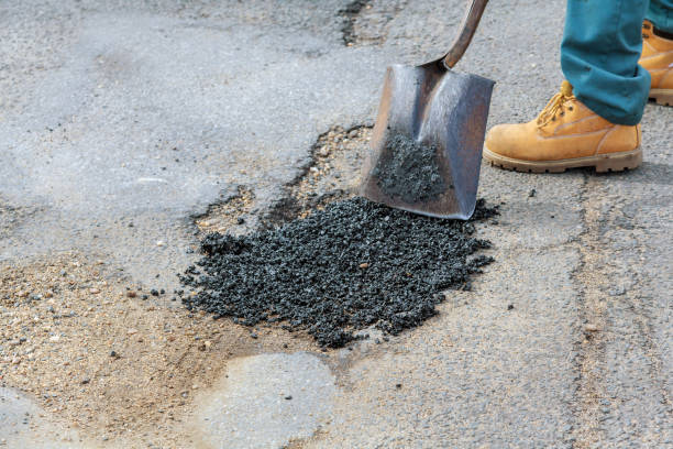 istock Workers on road construction, industry and teamwork, new asphalt 997282840