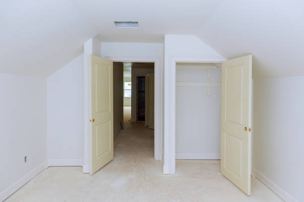istock Home renovation room area gypsum board ceiling at construction 997283002