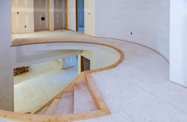 istock Construction building industry new home construction interior drywall tape and finish details 997283068