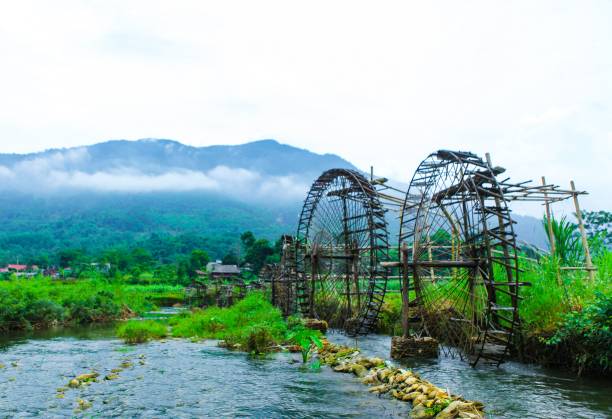 istock Pu Luong water wheel on stream, Thanh Hoa, Vietnam 997295550