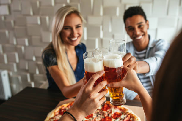 istock Pizza and beer is all the therapy you need 997355106