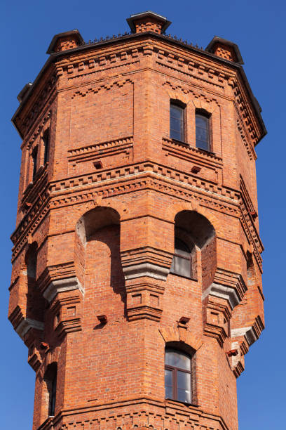 istock Old Water tower made of red brick 997358488