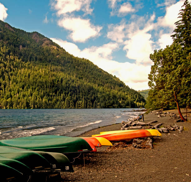 istock Kayaks on the Lakeshore 997415278