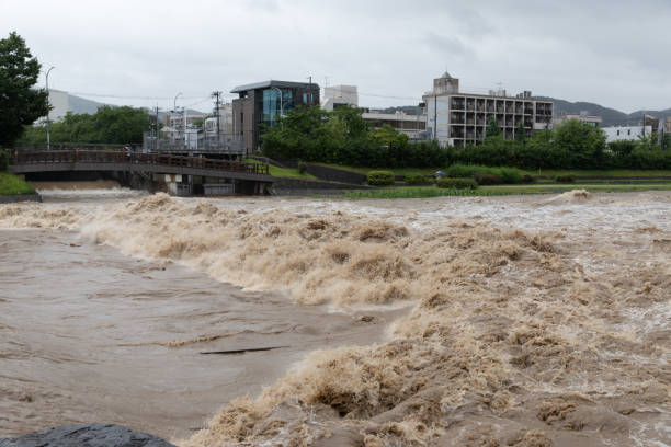 istock Torrential rain in Kyoto 997430020