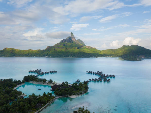 istock Aerial View of Bora Bora, French Polynesia 997441368