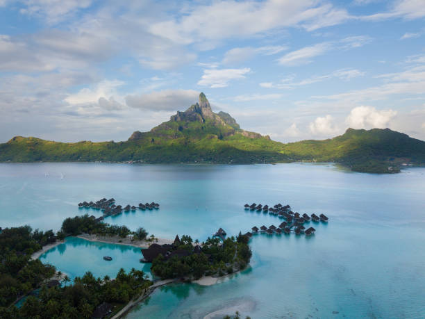 istock Aerial View of Bora Bora, French Polynesia 997441408