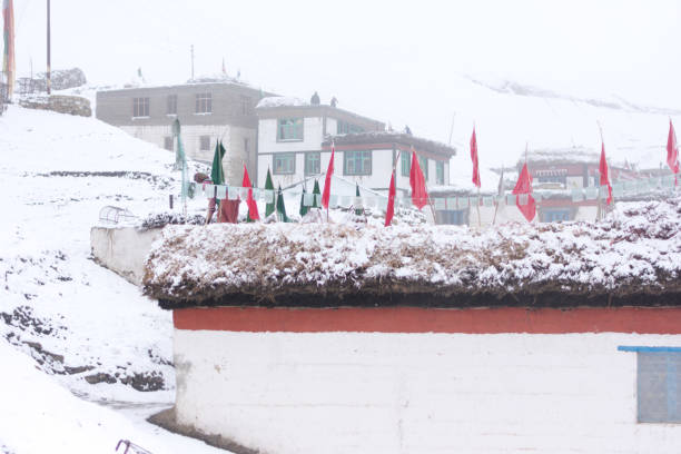 istock Snow Covered Langza Village, Spiti 997479140
