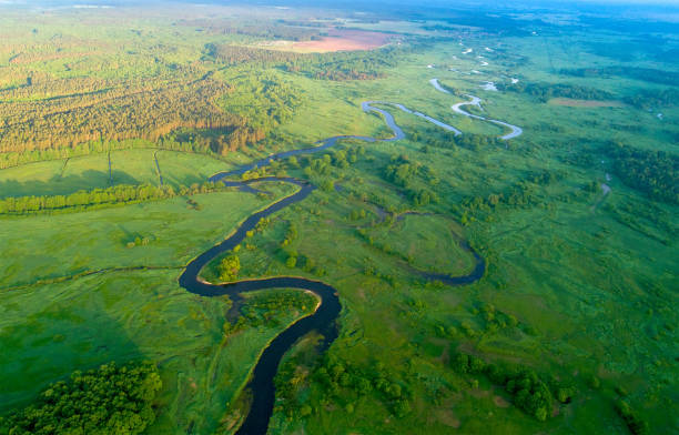 istock Summer aerial landscape 997479826