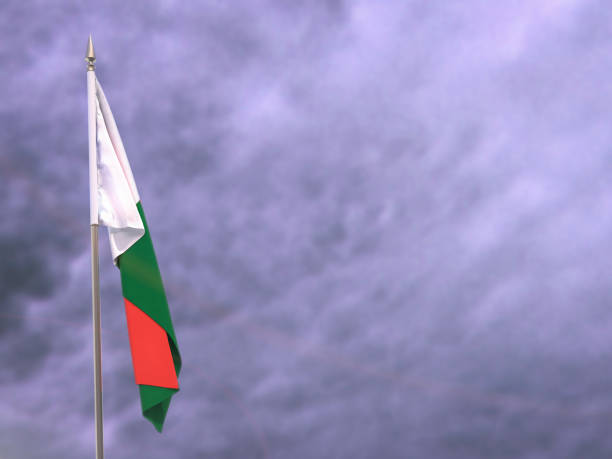 istock Flag of Madagascar hanging down dangling 997503640