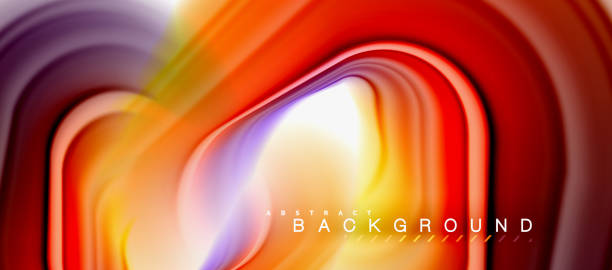 istock Rainbow fluid abstract swirl shape, twisted liquid colors design, colorful marble or plastic wavy texture background, multicolored template for business or technology presentation or web brochure cover design, wallpaper 997506314