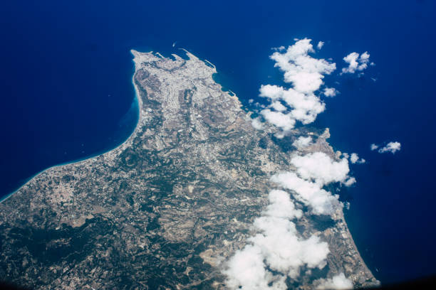 istock View from the airplane 997522910
