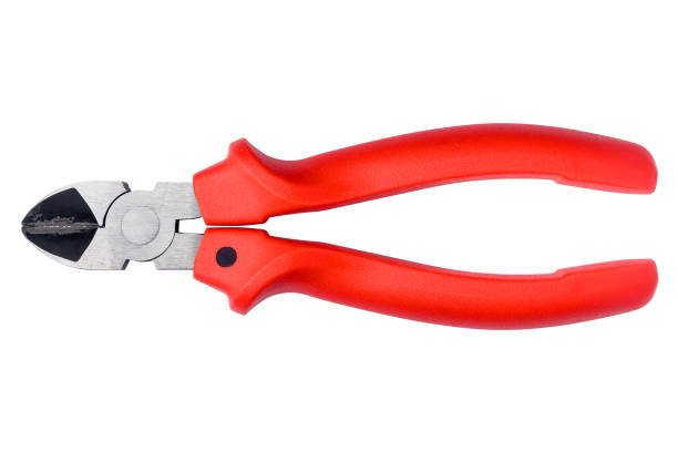 istock Nippers red handle, clipping path, isolated on white background, isolated 997523700