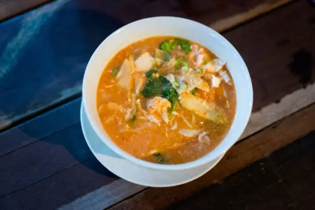 Photo of Malaysian Mee Bandung noodle soup