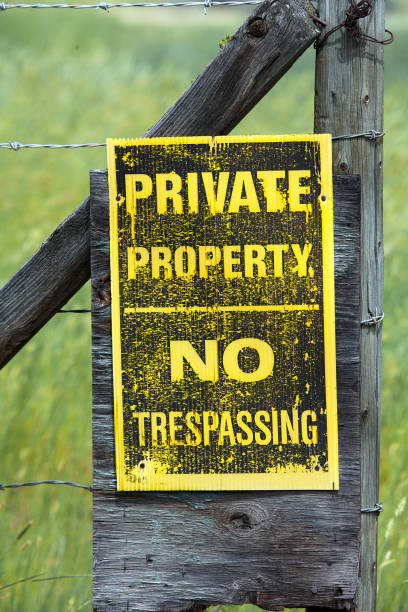 istock Private ownership enter prohibited sign in British Columbia Canada 997563358