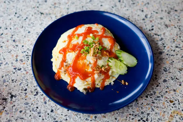 Photo of Malaysian pattaya fried rice omelette