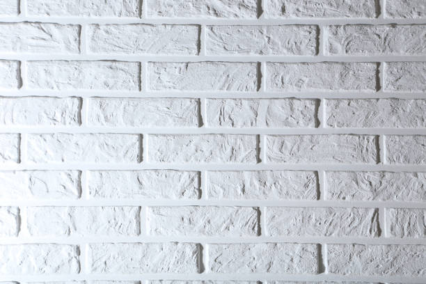 istock Background of the white brick wall 997611620