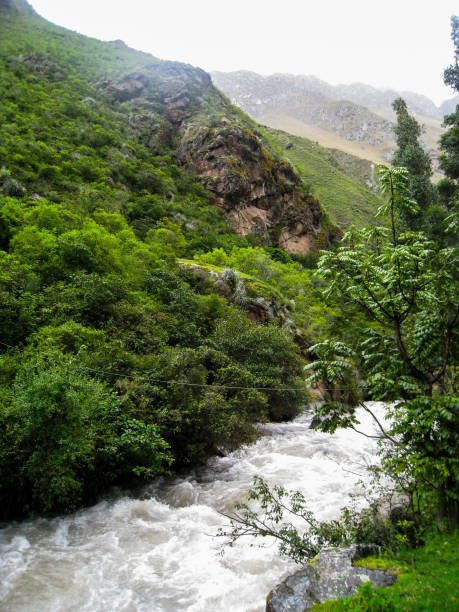 istock Stormy waters of the mountains. 997617714