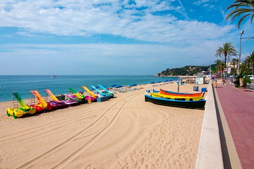 Lloret de Mar beach, España photo
