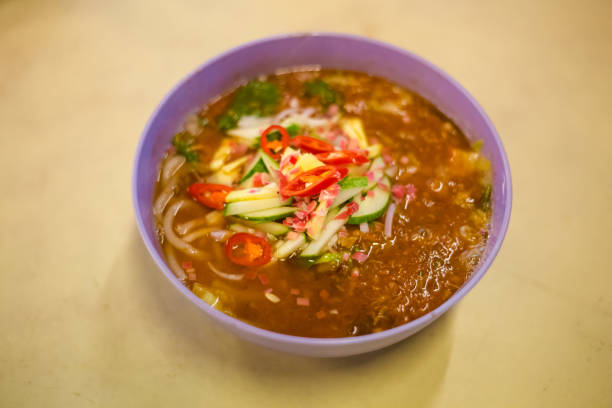 istock Malaysian Penang Laksa spicy soup 997630412