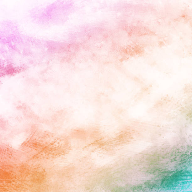 istock The drawn background, multikolor, pink-orange-green 997656560
