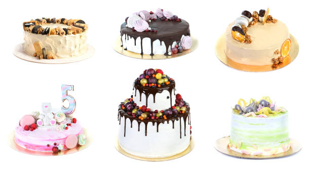 istock Set of different delicious sweet cakes 997662248