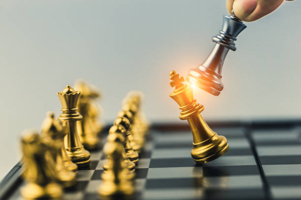 istock Chess board game Strategy,Planning and Decision concept,business solutions for success. 997677056