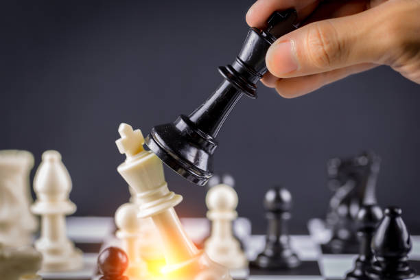 istock Chess board game Strategy,Planning and Decision concept,business solutions for success. 997678066