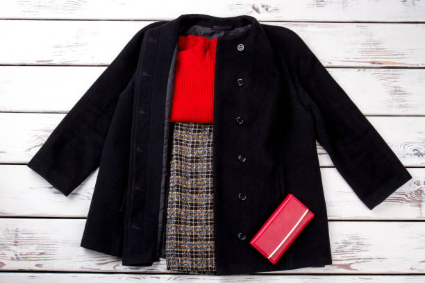 istock Set of stylish winter clothes concept. 997678116