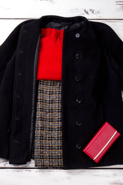istock Collection of winter women apparel. 997678314