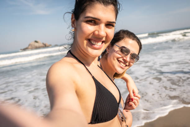 istock Best Friends taking a selfie on summer day at the beach 997679486