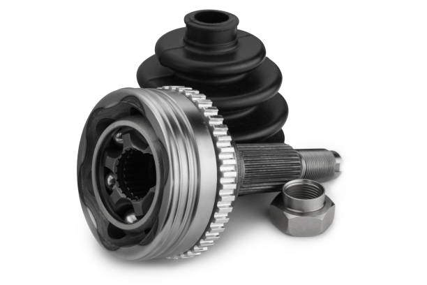 istock hinge of equal angular speeds on a white background with a rubber anther and a nut, a new part, an isolate 997680014