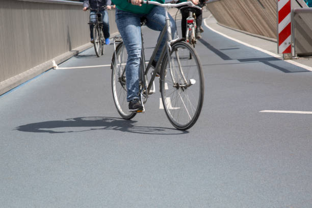 istock Bike Lane with Cyclists, Copenhagen 997686578
