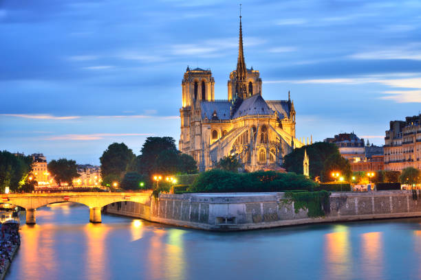 istock Notre Dame de Paris at Sunset, Paris, France 997703584