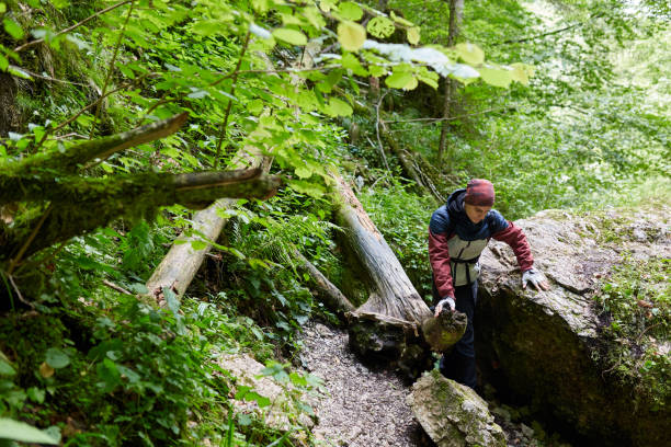 istock Group of people hiking on a trail 997713590