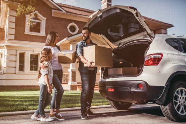 istock Family moving in new house 997714500