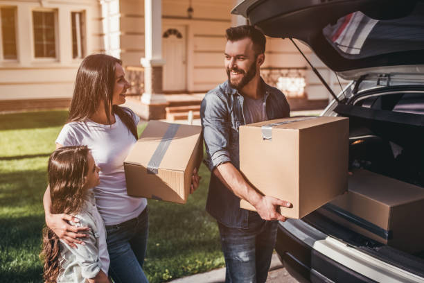 istock Family moving in new house 997714568