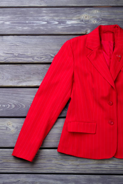 istock Red business woman clothing. 997723638
