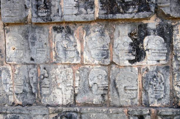 istock Chichen Itza Wall of the Skulls Yucatan Mexico 997730396