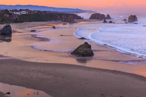 istock Bandon Beach at sunrise, USA 997743168