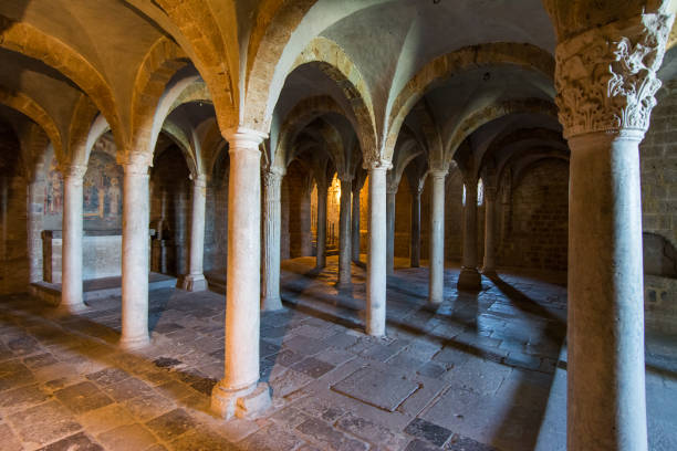 istock Tuscania, Viterbo, Italy: crypt of San Pietro Church 997745846