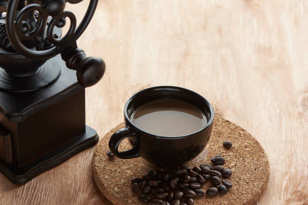 istock A tasty cup of coffee on the table 997746442