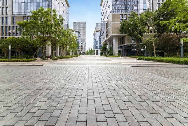istock Empty floor and modern office building in Science and Technology Park ,chongqing,china 997770822