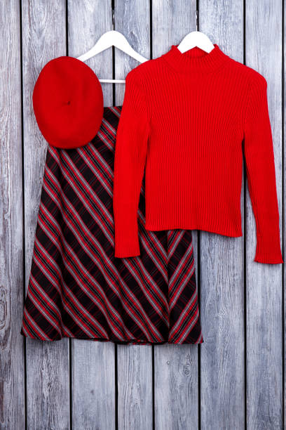 istock Set of stylish clothes outfit, top view. 997777624
